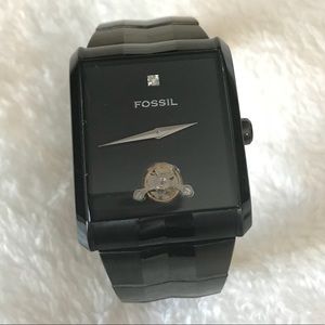 Fossil Twist Black Dial Mens Watch